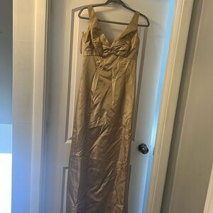 Vintage Amsale Gold Dress Size 8